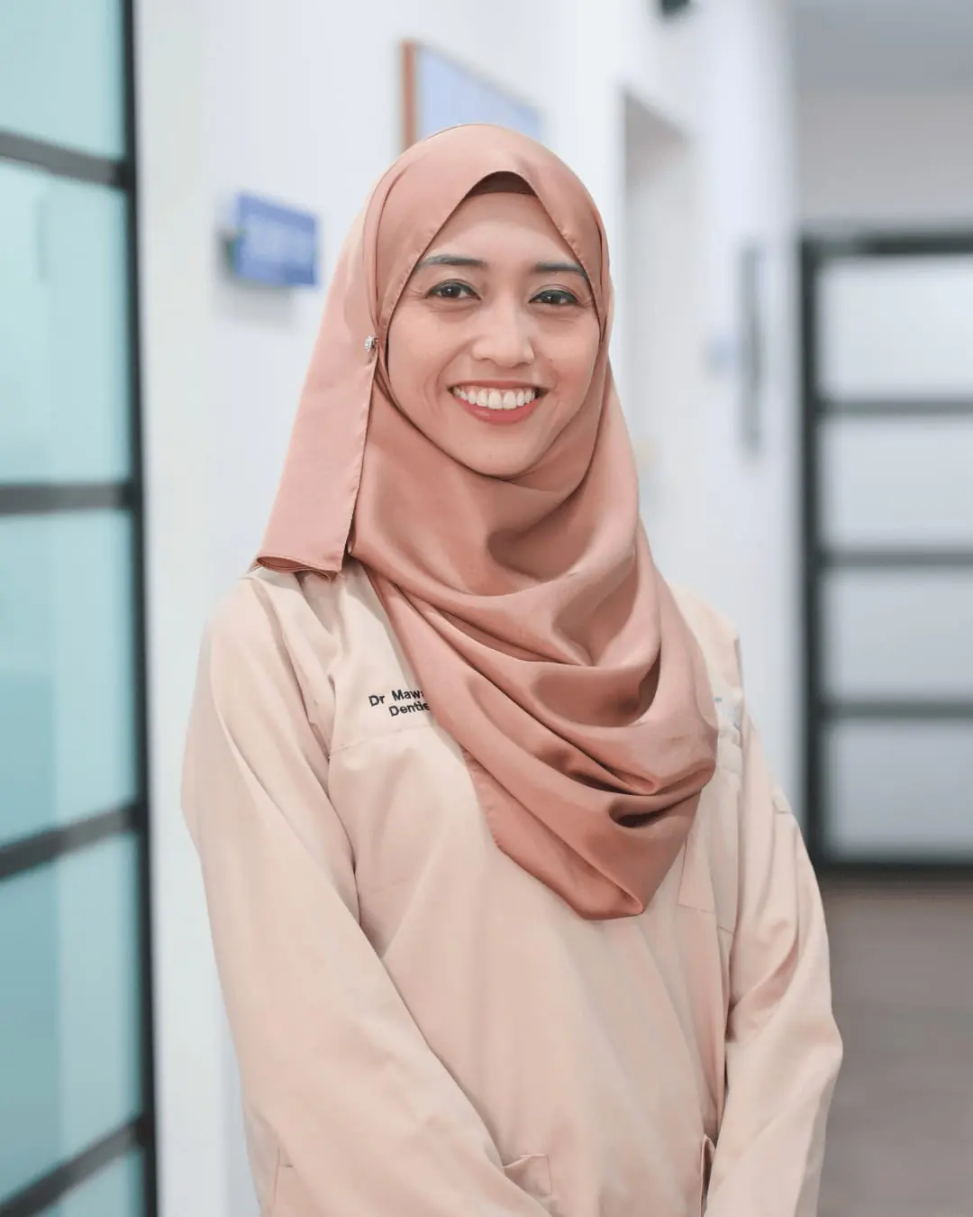 Dr. Noor Mawarni Abdul Jalil at Mawarni Dental Clinic