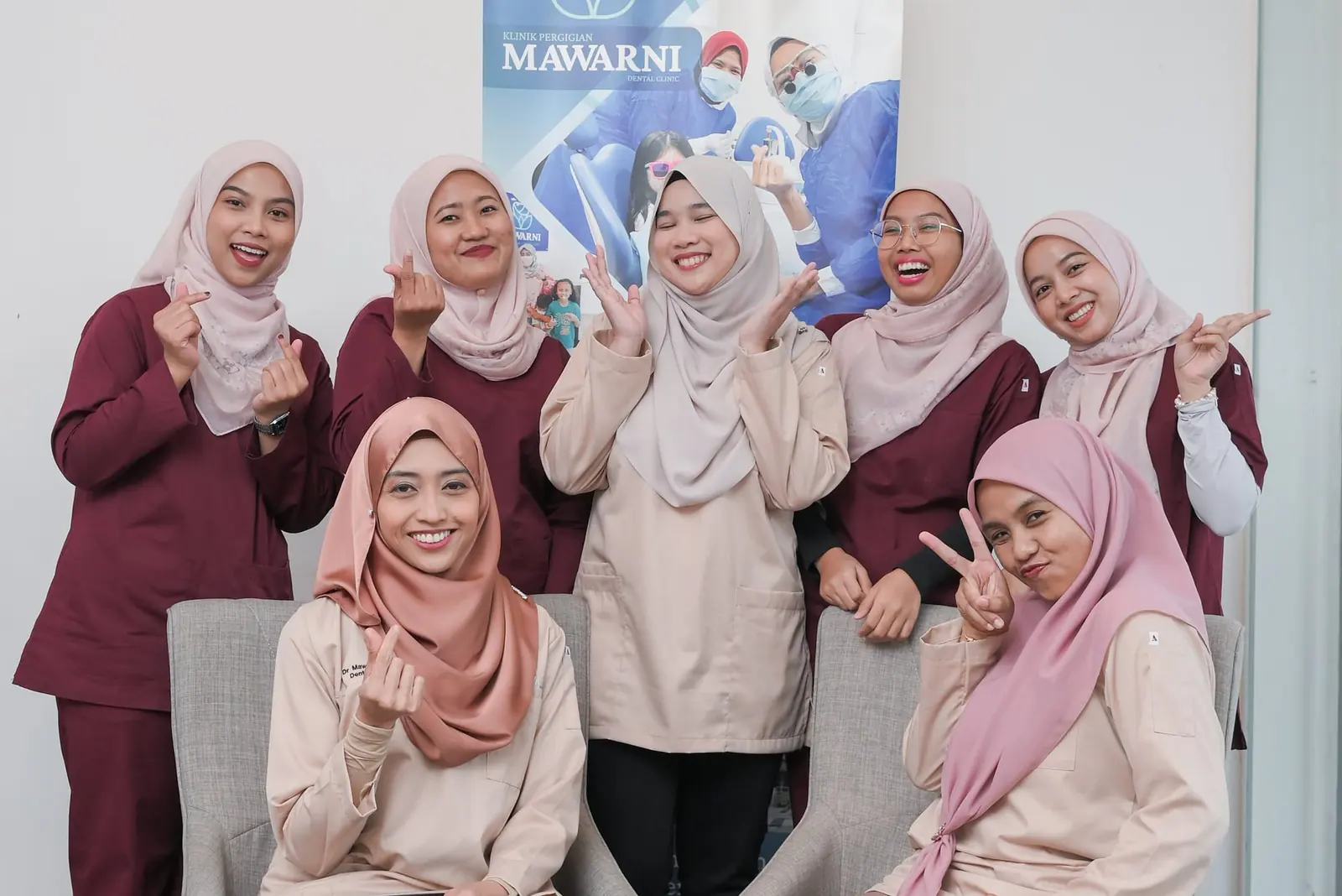 The Mawarni Dental Clinic team